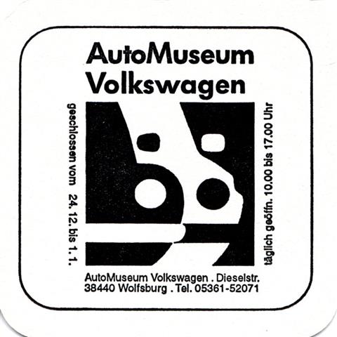 wolfsburg wob-ni fallersleber vfl 1b (quad185-auto museum-schwarz) 